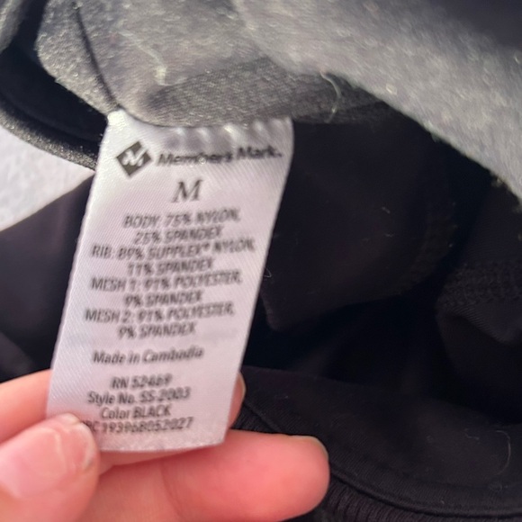 Members mark black leggings - Picture 3 of 8